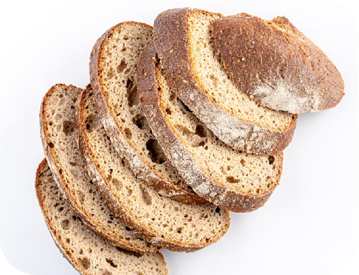 Хліб з кіноа на заквасці